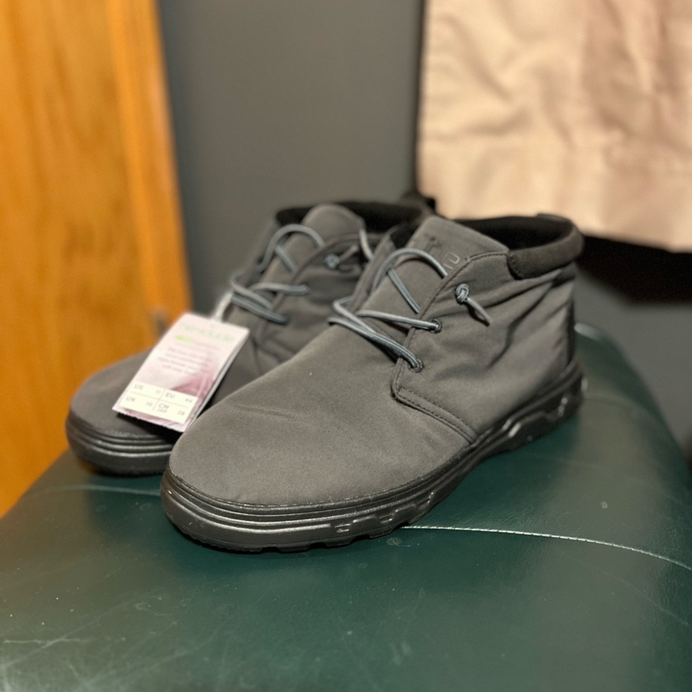 Hey Dude Spencer Eco Boot Charcoal Size 11